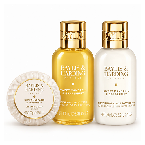 BAYLIS&HARDING BAYLIS & HARDING Набор для душа Sweet Mandarin & Grapefruit Body Trio