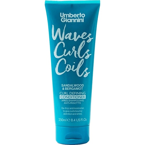 Кондиционер для волос UMBERTO GIANNINI Кондиционер для волос WAVES, CURLS & COILS CONDITIONER