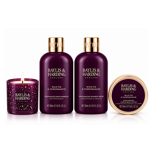 Набор средств для ухода за телом BAYLIS&HARDING BAYLIS & HARDING Набор для тела Wild Fig & Pomegranate