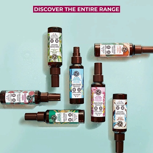 Душистая вода YVES ROCHER Душистая вода YVES ROCHER Душистая вода Perfumed Mist Body & Hair Raspberry Peppermint