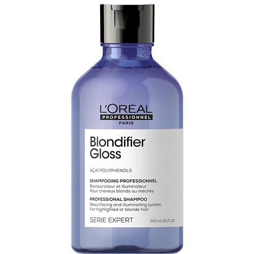 Шампунь для волос L'OREAL PROFESSIONNEL Шампунь для волос GLOSS SHAMPOO FOR HIGHLIGHTED OR BLOND HAIR, SERIE EXPERT