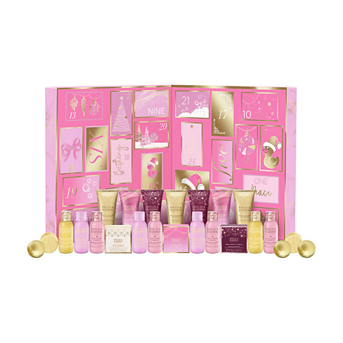 BAYLIS&HARDING BAYLIS & HARDING Адвент-календарь Book of 24 Bathing Treats Jojoba, Vanilla & Almond Oil