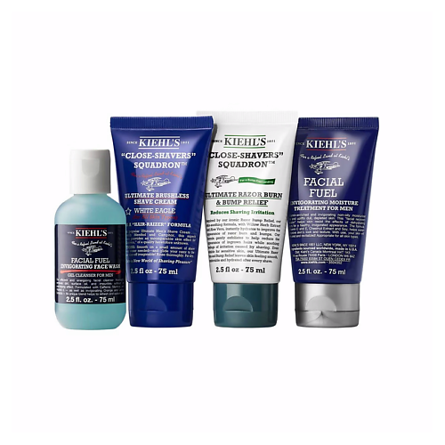 KIEHL'S Набор средств для ухода за лицом Kiehl’s Facial Fuel Men’s Bundle