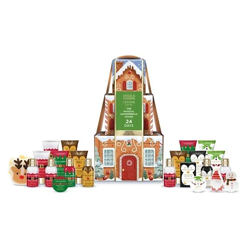 BAYLIS&HARDING BAYLIS & HARDING Адвент-календарь Festive Luxury Assorted Bathtime Advent Set