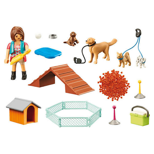Развивающая игрушка PLAYMOBIL Игровой набор City Life Дрессировка собак 70676