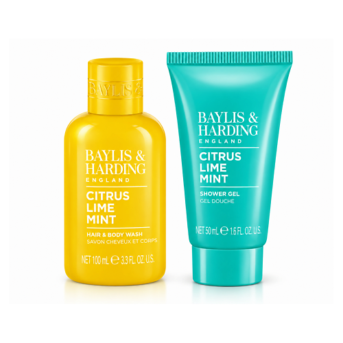 BAYLIS&HARDING BAYLIS & HARDING Набор для душа Citrus Lime & Mint Duo