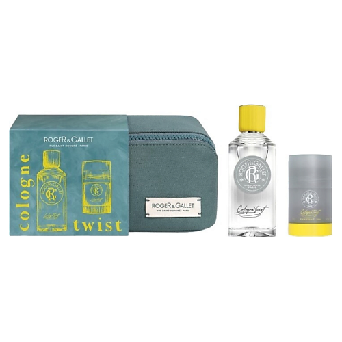 Набор парфюмерии ROGER & GALLET Набор Roger&Gallet Cologne Twist Christmas Одеколон+дезодорант+косметичка