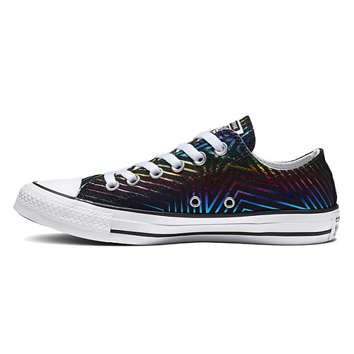Кроссовки CONVERSE Кроссовки Chuck Taylor All Star Exploding Star Low Top Black Womens