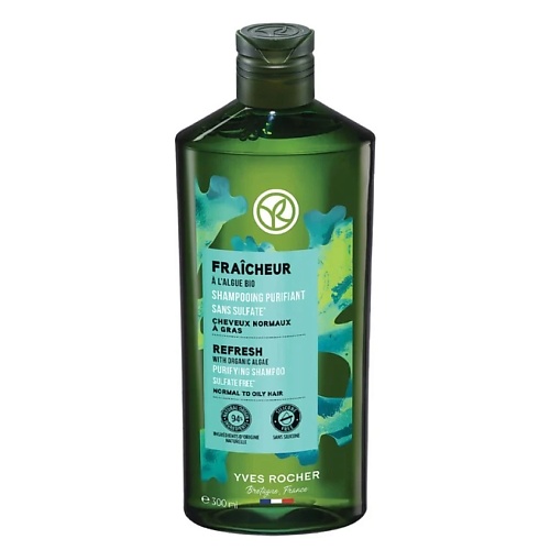 Шампунь для волос YVES ROCHER Шампунь для волос YVES ROCHER Шампунь для волос Refresh Purifying Shampoo