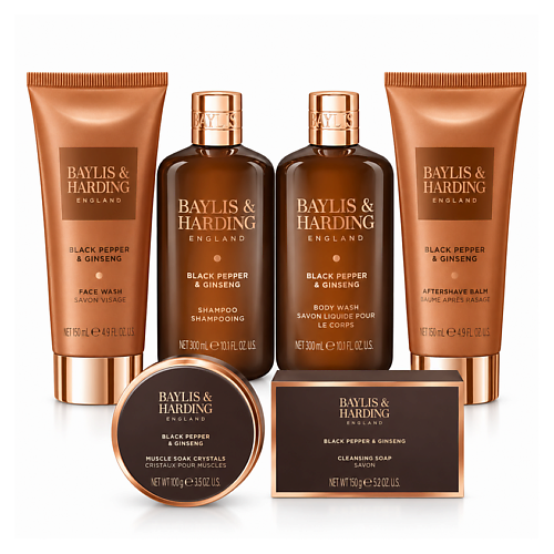 BAYLIS&HARDING BAYLIS & HARDING Подарочный набор для тела Black Pepper & Ginseng
