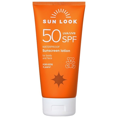 SUN LOOK Молочко для тела детское солнцезащитное spf-50 150
