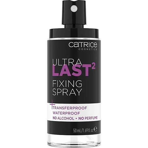 Фиксатор макияжа CATRICE Фиксатор макияжа ULTRA LAST2 FIXING SPRAY