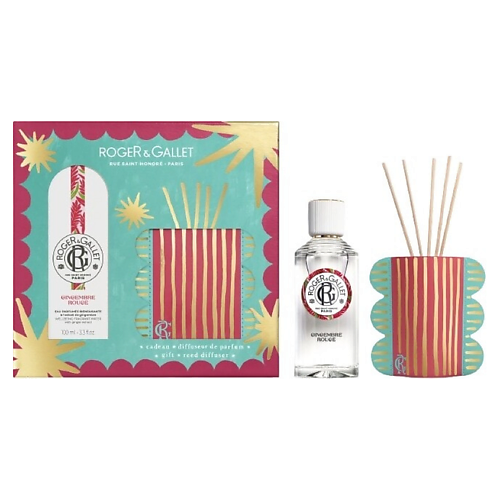 Набор парфюмерии ROGER & GALLET Подарочный набор Roger&Gallet Gingembre Rouge Christmas