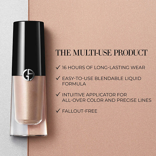 Тени для век GIORGIO ARMANI Тени для век GIORGIO ARMANI Тени для векARMANI BEAUTY Eye Tint Long-Lasting Liquid