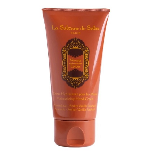 Крем для рук LA SULTANE DE SABA Крем для рук MOISTURIZING HAND CREAM- AMBER VANILLA PATCHOULI