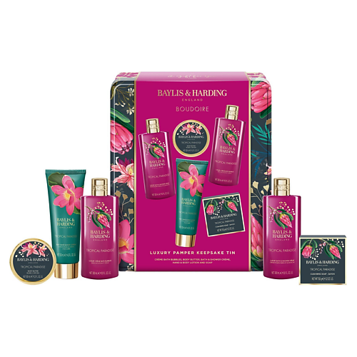 BAYLIS&HARDING BAYLIS & HARDING Подарочный набор Boudoire Tropical Paradise Pamper Tin