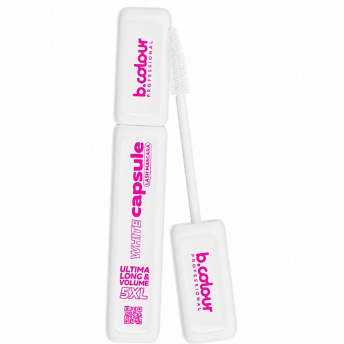 B.COLOUR PROFESSIONAL Тушь для ресниц белая, термотушь 38 °С, CAPSULE 6