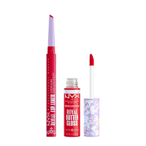 Набор средств для губ NYX Professional Makeup NYX PROFESSIONAL MAKEUP Набор для макияжа губ Bridgerton Royal Treasures