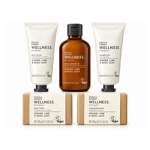 Набор средств для ухода за телом BAYLIS&HARDING BAYLIS & HARDING Набор для тела Wellness Energise