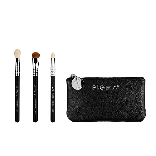 Кисть для лица SIGMA BEAUTY Кисть для лица SIGMA BEAUTY Кисть для лица Glam and Go Mini Eyebrushes Travel Size