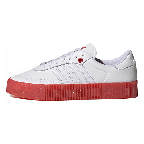 Кроссовки ADIDAS ORIGINAL Кроссовки Sambarose White Scarlet Women's