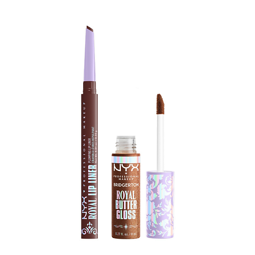 Набор средств для губ NYX Professional Makeup NYX PROFESSIONAL MAKEUP Набор для макияжа губ Bridgerton Royal Treasures