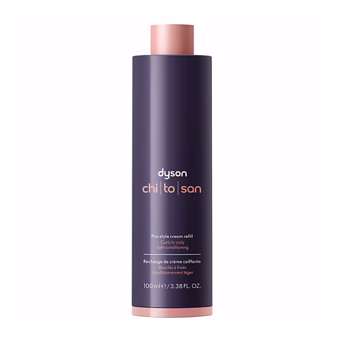 Несмываемый кондиционер для волос DYSON Крем для укладки Chitosan Pre-Style Cream Curly to Coily Rich