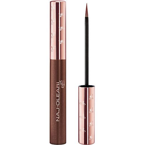 NAJ OLEARI Подводка для глаз с кисточкой Impeccable Eyeliner