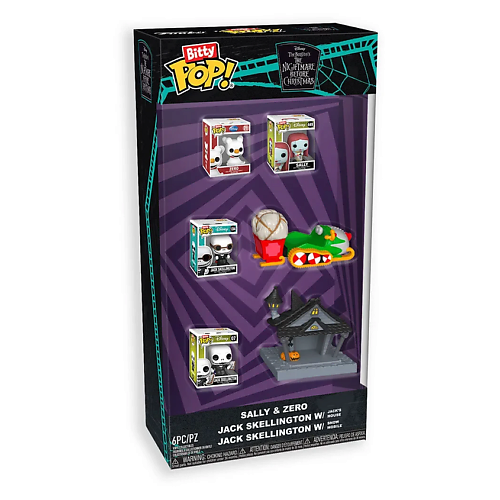 Развивающая игрушка FUNKO Набор фигурок Nightmare Before Christmas Bitty Starter Set