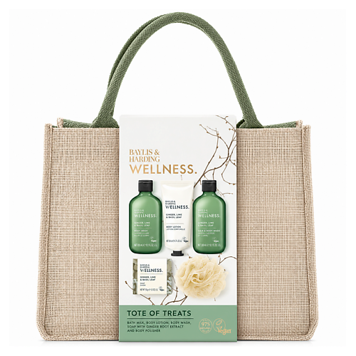 Набор средств для ванной и душа BAYLIS&HARDING BAYLIS & HARDING Подарочный набор для тела Wellness Tote Bag Of Treats