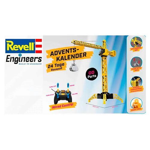 Адвент-календарь REVELL Адвент-календарь REVELL Mega Crane
