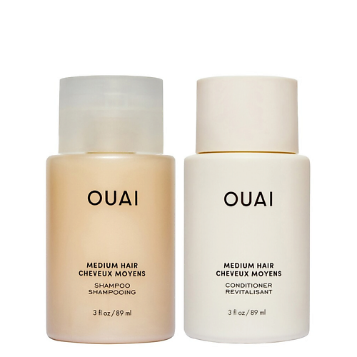 Набор для ухода за волосами OUAI Дорожный набор для волос Medium Hair
