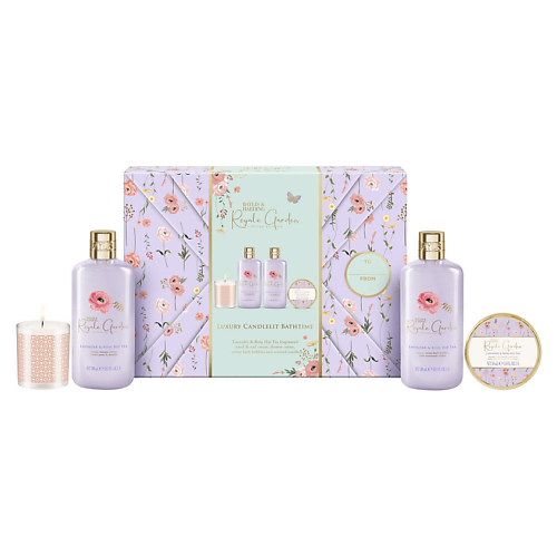 Набор средств для ухода за телом BAYLIS&HARDING BAYLIS & HARDING Подарочный набор Royale Garden Rose, Poppy & Vanilla Candlelit
