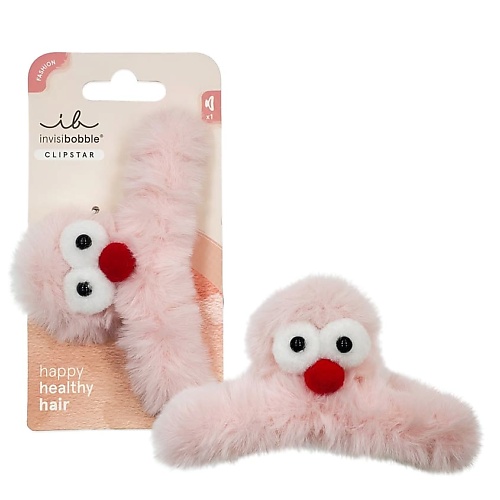 Заколка для волос INVISIBOBBLE Заколка-крабик Clipstar Flufftastic