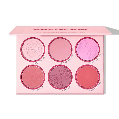 Румяна SHEGLAM Румяна SHEGLAM Румяна Floral Flush Blush Palette - Blushing Bouquet