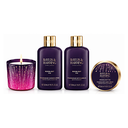 BAYLIS & HARDING Набор для тела Moonlight Fig Candlelit Bathing