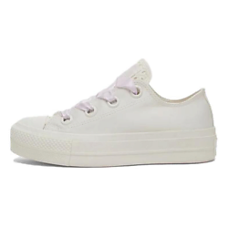 Кроссовки Chuck Taylor All Star Lift Platform Matte Satin Ivory Womens