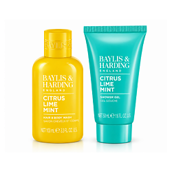 BAYLIS & HARDING Набор для душа Citrus Lime & Mint Duo