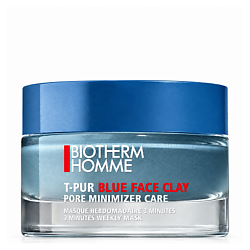 Глиняная маска для лица Homme T-Pur Blue Face Clay