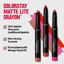Помада для губ REVLON Помада для губ ColorStay Matte Lite Crayon Lipstick