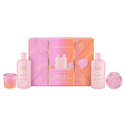 BAYLIS & HARDING Подарочный набор Jojoba, Vanilla & Almond Oil Candlelit