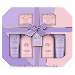 BAYLIS & HARDING Набор для тела Jojoba, Vanilla & Almond Oil Luxury Pamper