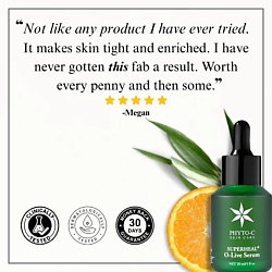 Сыворотка для лица PHYTO-C Сыворотка для лица SuperHeal O-Live Serum