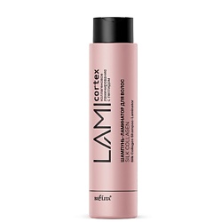 Шампунь-ламинатор для волос "Silk Collagen" Lamicortex