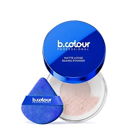 Пудра для лица матирующая рассыпчатая, прозрачная, GLOW BAKE тон 01 Pearl