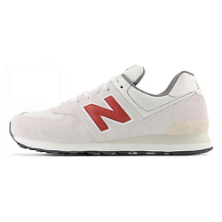 Кроссовки 574 White Red Grey