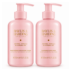 BAYLIS & HARDING Подарочный набор для тела Jojoba, Vanilla & Almond Oil