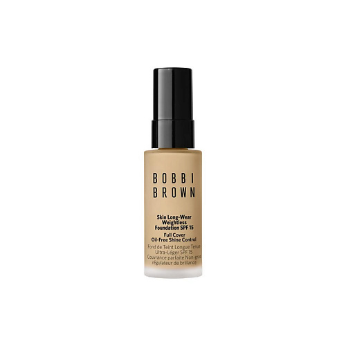 Тональное средство BOBBI BROWN Устойчивое тональное средство в мини-формате Skin Long-Wear Weightless Foundation Mini SPF 15 тональное средство bobbi brown флюид тональный skin long wear fluid powder foundation spf 20