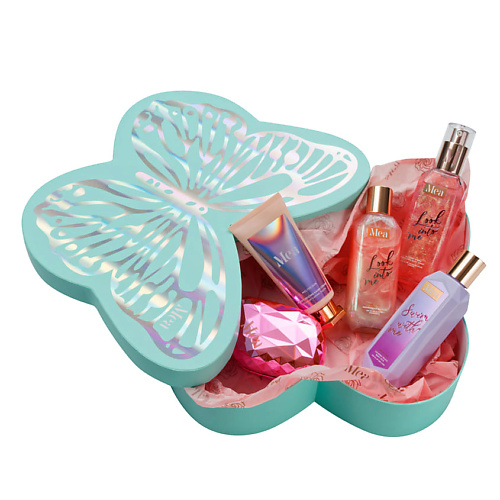 Набор средств для ванной и душа MEA Набор Лазурная бабочка подарочные наборы mea набор карусель фиолетовая