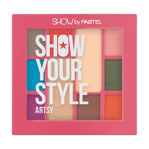 PASTEL Палетка теней для век SHOW YOUR STYLE спрей натуральной фиксации без газа style your self